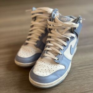 Women’s Nike Dunk High Aluminum (W) size 7 - *gently worn*